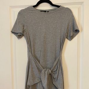 Theory tie- T-shirt dress